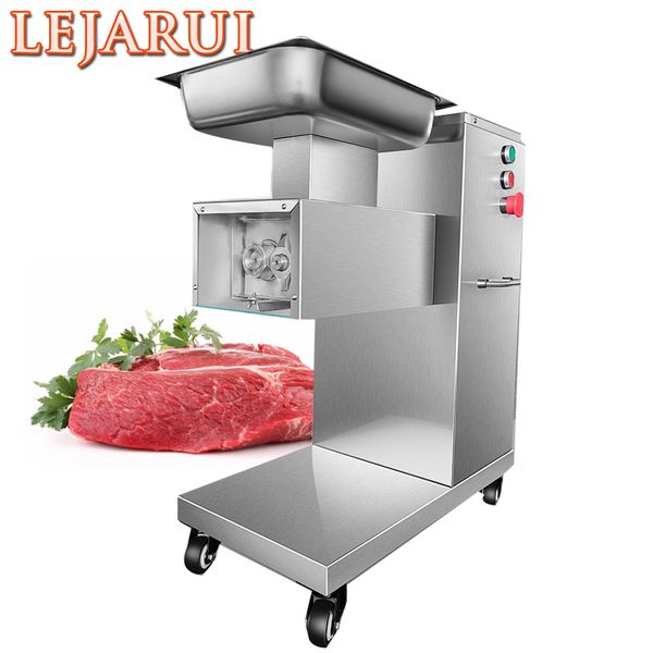 Automatic electric meat grinder machine for home use with stainless steel blades to process frozen meat