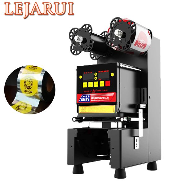 Commercial Cup Sealer Sealing Machine Full Automatic Bubble Tea Machine For 9/9.5/8.8 Pp/Pe/Paper Milk Tea Cup Boba Tea Machine