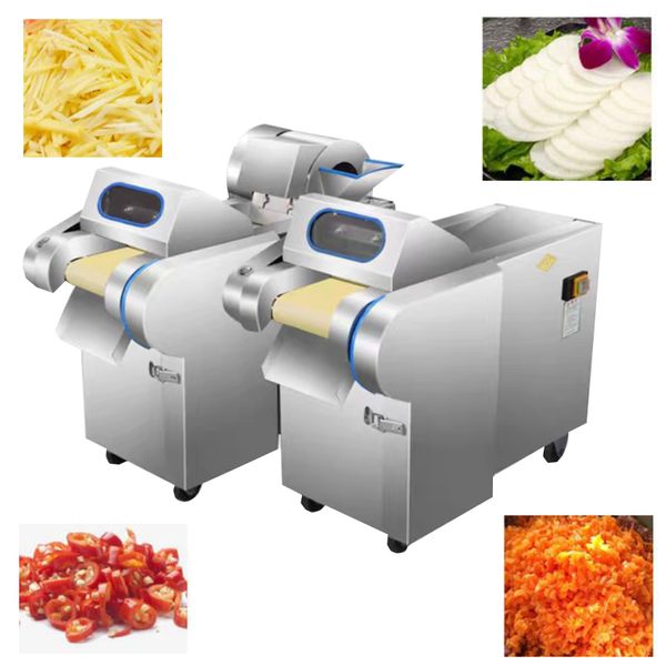 Commercial Vegetable Crusher Hotel Restaurant Electric Fruit Vegetable Mincer Cutter Cutting Machine