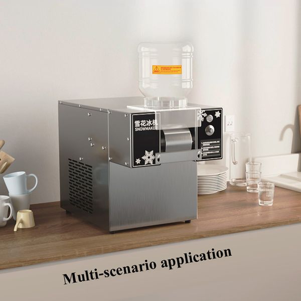 360W Korean commercial snowflake ice machine produces 60kg of bingsu in 24 hours