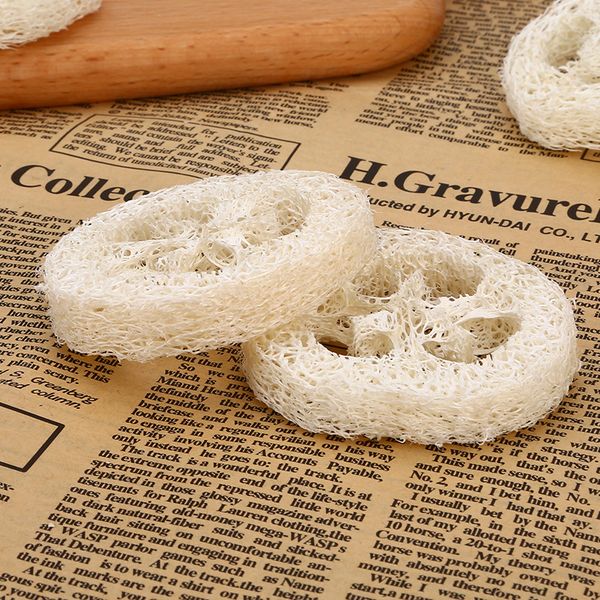 300 natural handmade loofah slices for DIY soap making, facial cleansing, and scrubbing tools