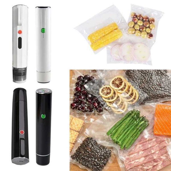 Electric vacuum packaging tool small vacuum Ser electric economizer portable seal hine suitable for all food Y241205