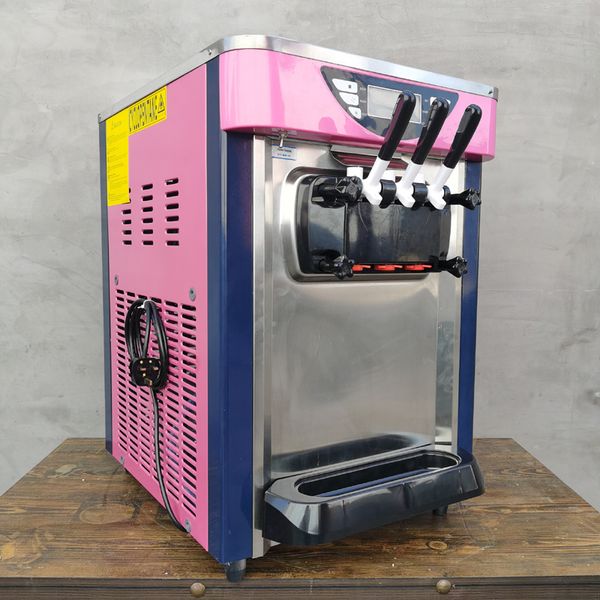 Ice Cream Machine Household Automatic DIY Frozen Fruit Machine 6.2*2QT Fruit Dessert Machine Milkshake Machine 220V