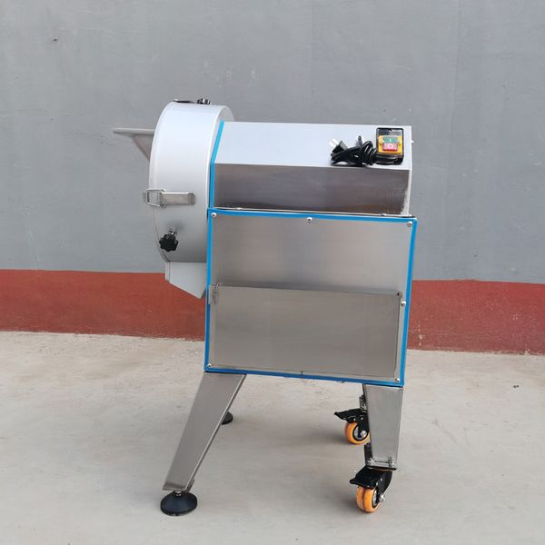 Single Machine Head Vegetable Cutter MultiFunctional Automatic Fruit Vegetable Potato Radish Slicer