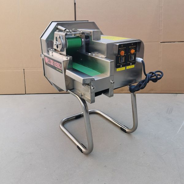 240W Commercial Vegetable Cutter For Pickled Cabbage Pepper Potato Lemon Mango Electric Vegetable Shredder Slicing Cutting Machine