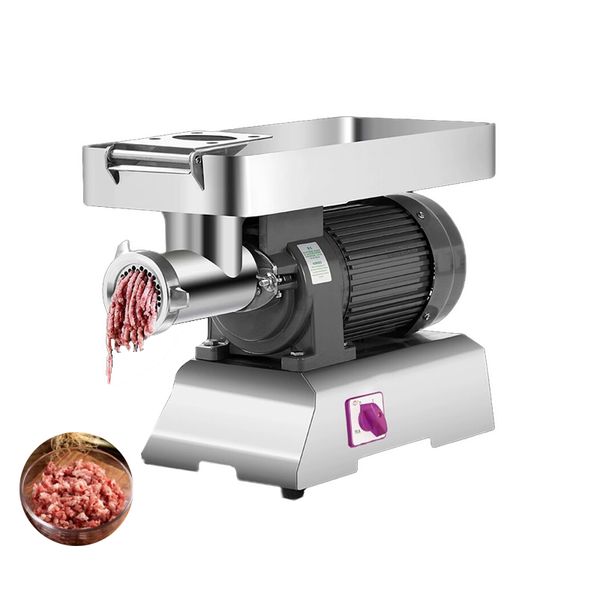 High-performance commercial-grade automatic stainless steel meat grinder for frozen and boned chicken