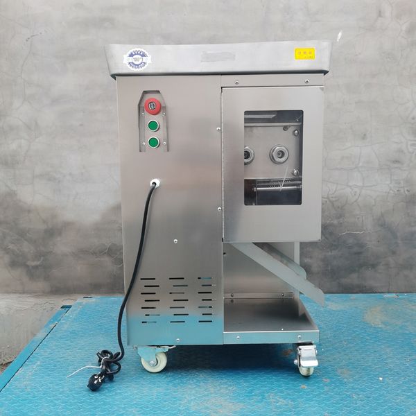 220V commercial electric meat slicer with stainless steel for cutting meat and vegetables