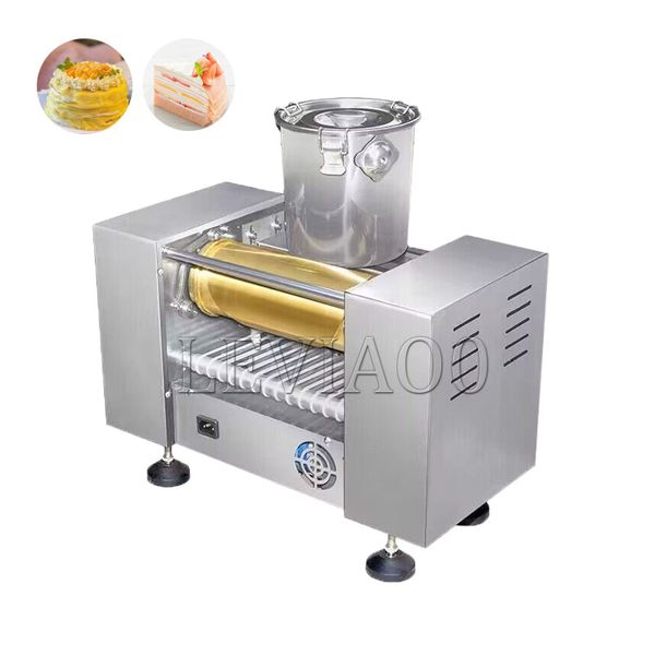 Automatic Thousand Layer Cake Skin Machine Tortilla Pancake Maker Bakery Equipment