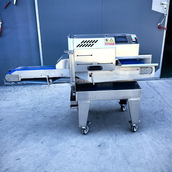 1. Commercial small cooked meat cutting machine for bacon, sausage, and pork belly slicing  
2. Compact multifunctional meat slicer for prepared meats like bacon and sausage  
3. Small-scale cooked meat slicer for bacon, sausage, and pork processing  
4. Versatile commercial meat cutter for slicing cooked bacon and sausage  
5. Efficient small meat slicing machine for prepared pork products  
6. Compact commercial slicer for cooked meats including bacon and sausage  
7. Multi-use small meat cutting equipment for bacon and sausage processing  
8. Professional small-scale meat slicer for cooked pork products  
9. Commercial-grade compact meat cutter for bacon and sausage slicing  
10. Small commercial meat slicing machine for prepared pork belly and sausage