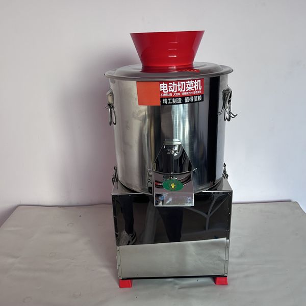 Multi-purpose stainless steel electric chopper for blending dumpling fillings and food processing