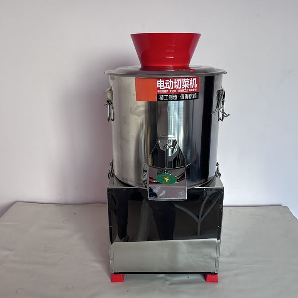 Multi-purpose automatic stainless steel electric vegetable cutter for kitchen use