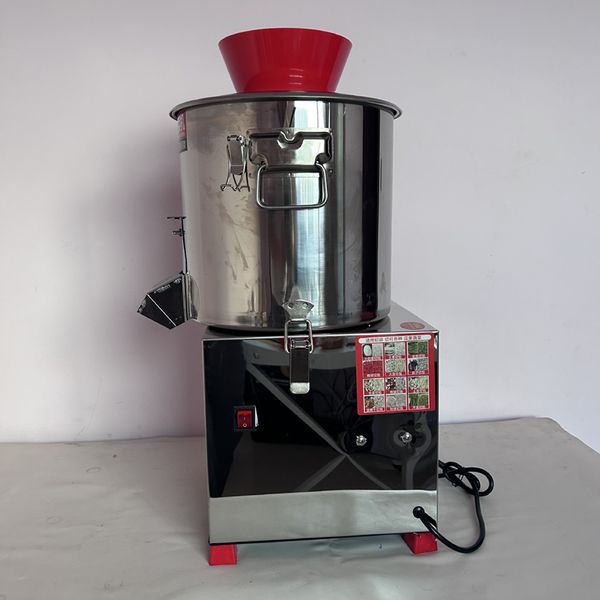 1. Efficient stainless steel electric food processor for slicing vegetables and meat  
2. Multi-purpose kitchen appliance for chopping cabbage and grinding meat  
3. Compact electric slicer for vegetables and meat processing  
4. Versatile food chopper with stainless steel blades for various ingredients  
5. Electric vegetable cutter with granulating function for diverse foods  
6. Stainless steel meat grinder with vegetable slicing capabilities  
7. Space-saving electric food processor for multiple kitchen tasks  
8. Durable electric slicer for efficient vegetable and meat preparation  
9. Multi-functional kitchen tool for chopping and grinding various foods  
10. Electric food cutter with stainless steel construction for lasting performance