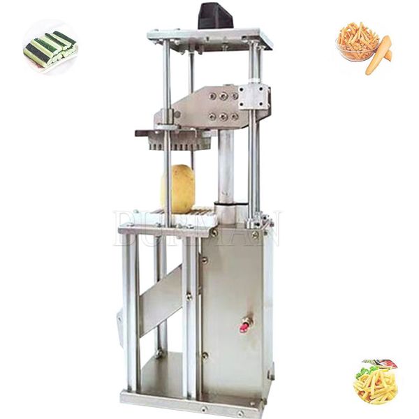 Stainless Steel Potato Strip Cutter Commercial Vegetable Shredding Machine Vertical Cutting Machine Food Processor