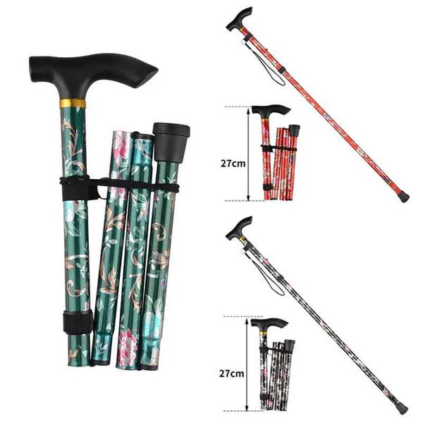 trekking poles hiking hiking poles printed walking poles telescopic poles hiking poles folding crutches neutral poles y240704laf8