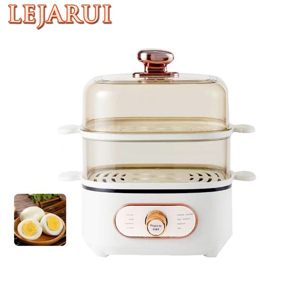 Electric Steamer Multi-Functional Household two-Layer Stew Steaming Pot Breakfast Machine Small Multi-Layer  

Compact two-tier electric steamer for versatile home cooking and breakfast preparation