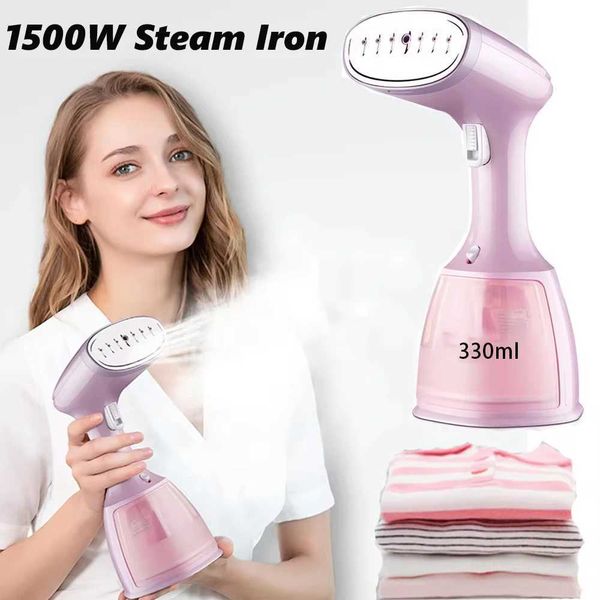 1500W handheld clothing steam engine 330ml portable household fabric small electric steam iron used for travel Y241101