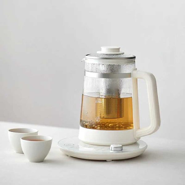 1.7L electric kettle health pot rotation adjustment fruit tea white and black boiling tea household quick heating Y241102