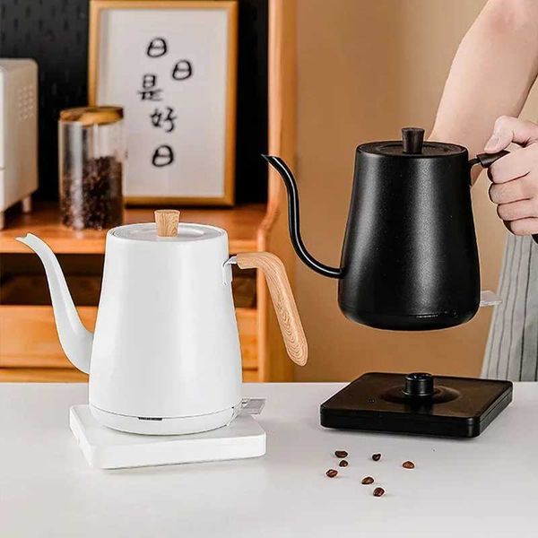 Coffee pot electric water heater tea pot portable slim mouth pot 110V 0.8L gooseneck kettle 1000W Y241102