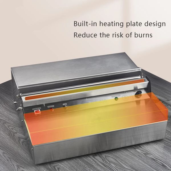 Automatic Food Bag Sealing Plastic Film Packaging Continuous Food Bag Sealing Machine Supermarket Fruit And Vegetable Cling Film