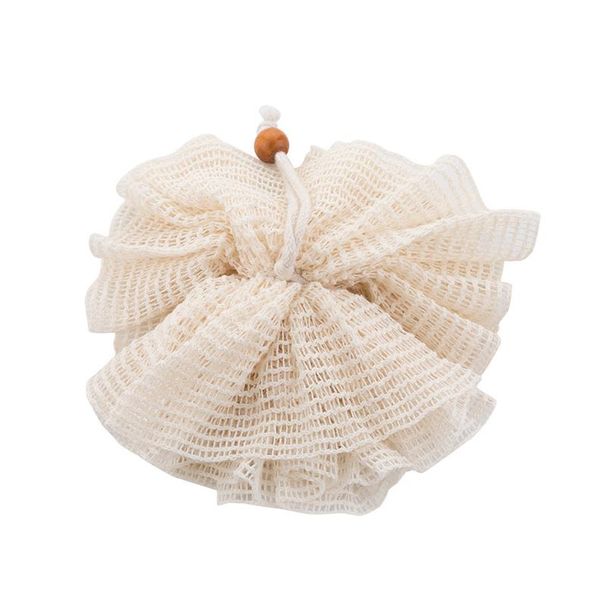 Ramie bath poufs create rich lather for a luxurious spa-like shower experience