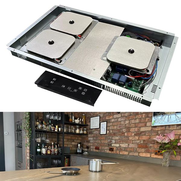 3 Burner Induction Cooker for Kitchen Cooking