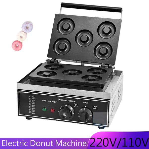 Bread Bakery Portable Commercial Round Donut Ball Machine 5 Hole Commercial Doughnut Maker Machine