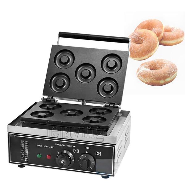 Electric Donut Maker Machine Non-Stick Makes 5 Doughnuts
