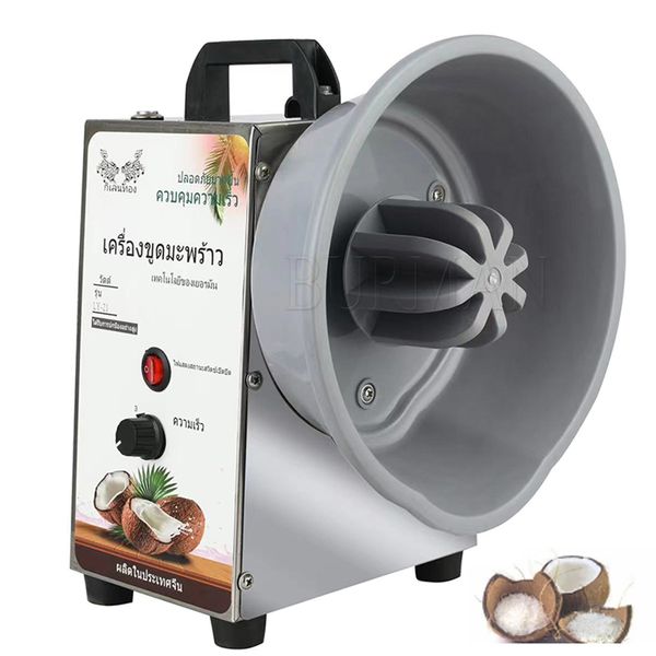 Automatic stainless steel electric coconut grater for efficient meat grinding and scraping