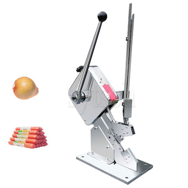Professional manual sausage casing clipper for U-shaped ham sealing