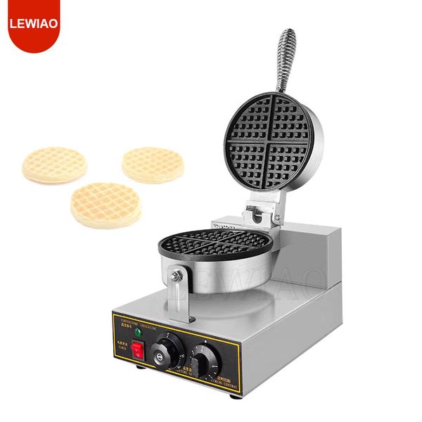 Electric Waffle Maker Single-Head Waffle Oven Lattice Cake Maker Scones Maker Baking Pan Nonstick Pan Waffle
