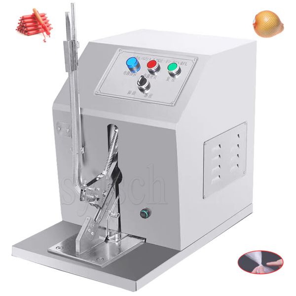 High-quality automatic sausage clipper bag sealer featuring U-type buckle, 220V