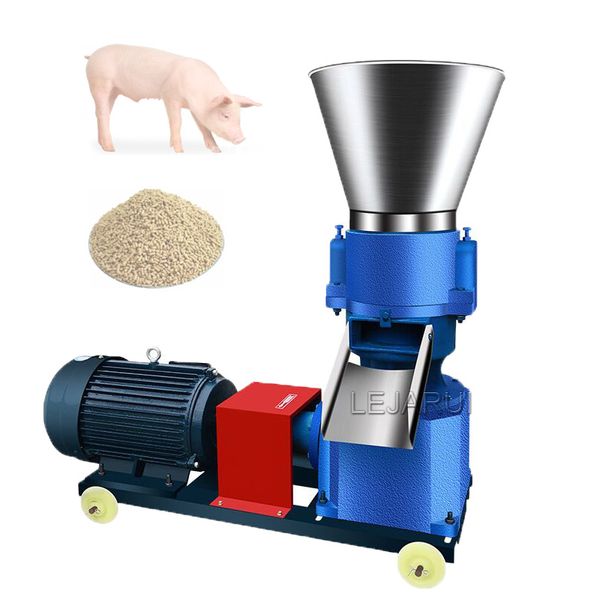 Commercial Feed Food Pellet Making Machine Household Chicken Duck Fish Rabbit Feed Granulator