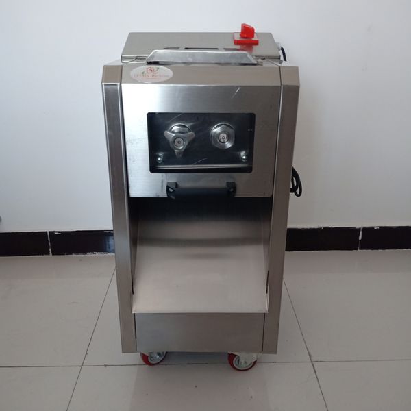 New commercial meat processing equipment for fresh beef and pork, also capable of dicing vegetables