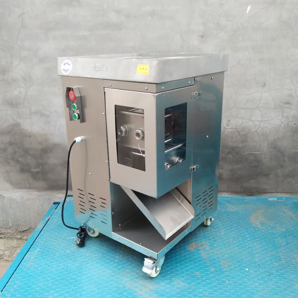 220V 2200W automatic meat slicer with stainless steel blade for beef and pork