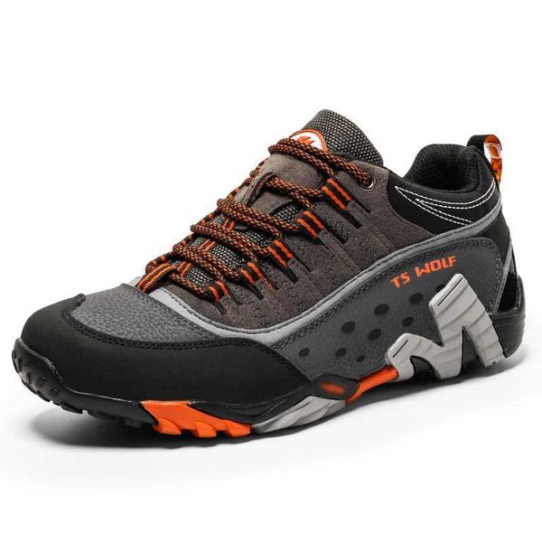 hiking shoes leather hiking shoes for men waterproof outdoor couple hiking shoes anti slip climbing sports shoes for men sports shoes for me