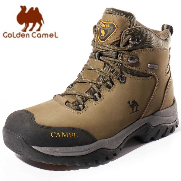 hiking shoes golden cam waterproof hiking shoes for men and women outdoor anti slip hiking shoes 2023 mens leather hiking boots q241014