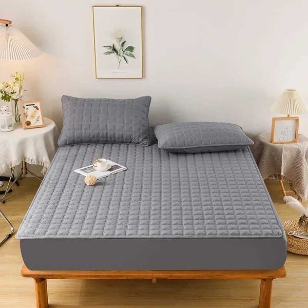 100% waterproof cotton bed sheet, soft breathable mosquito and bacteria resistant cover, washable pad Z241018