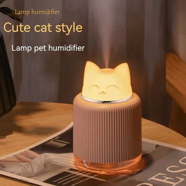 2024 Lamp Pet Atmospheric Night Light Car Desktop Silent Network Celebrity Cute Cartoon Humidifier Gift Y241029
