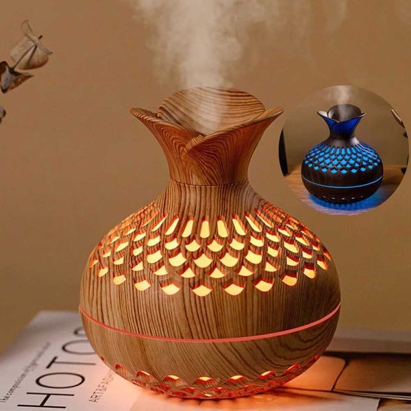 Aratherapy diffuser USB charging flower vase sawdust humidifier mist humidifier for turning off/him/daycare/study/yoga Ro Y241104