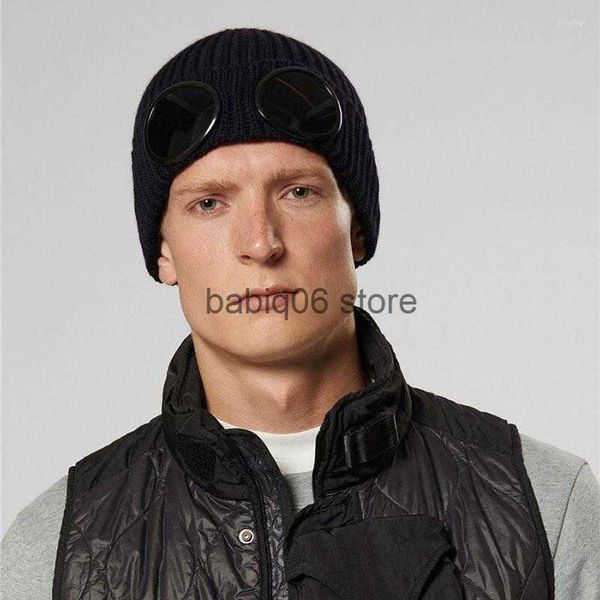 

bonnet cp Hat Bonnet Cp Designer Scarf Beanie Beaniebeanie/skull Designe Caps Beanies Winter Glasses Hat Men Cp Ribbed, Gray