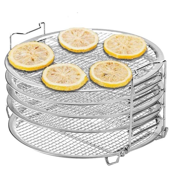 Electric Pressure Cookers Stand for Ninja Foodi Cooker and Air Fryer Food Grade Stainless Steel Dehydrator Rack 1 PackSet 65 8 Qt 230311