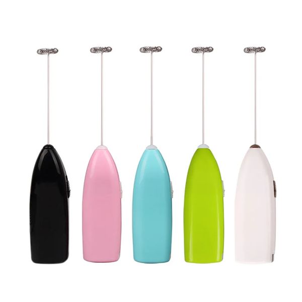 Battery Powered Electric Eggbeater Milk Drink Coffee Mixer Blender Egg Beater Frother Stirrer Cooking Baking Tools Kitchen Gadge