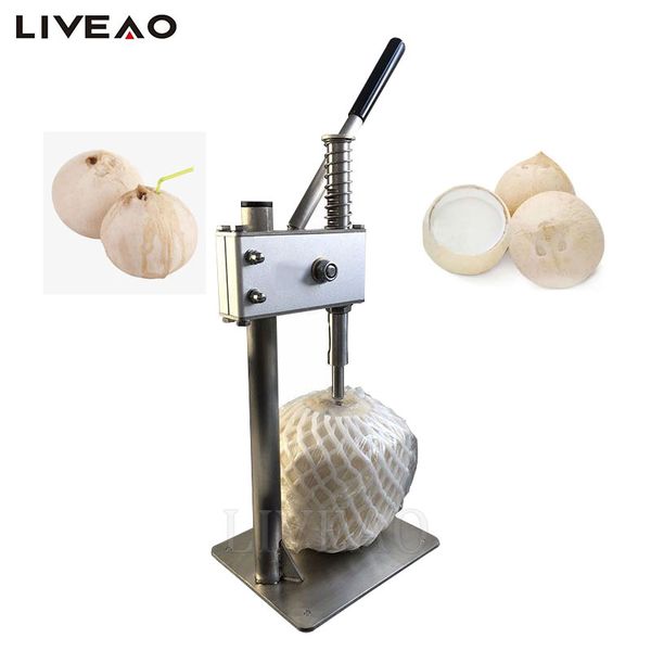 Attractive Coconut Straw Hole Cutting Opening Machine Easy To Get Coconut Drink And Meat