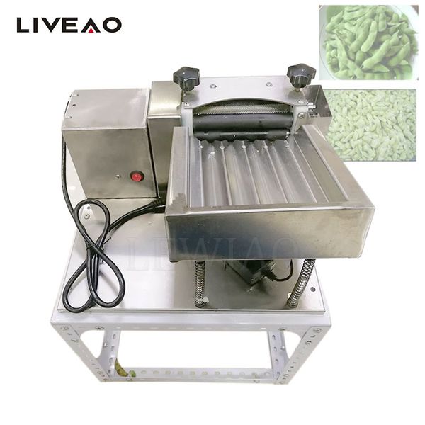Easy-to-use green bean shelling machine for soybeans and peas