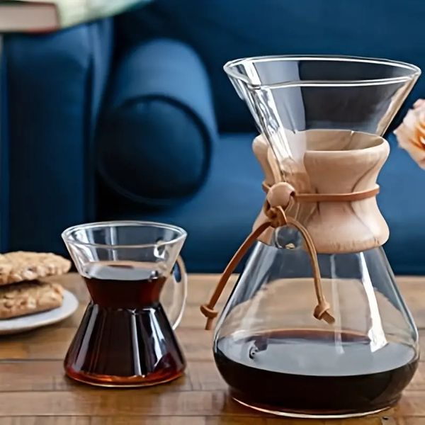 1pc
Glass Coffeemaker
Pour Over Glass Coffeemaker
Reusable Pour Over Coffee Maker
Creative Washable Glass Coffee Pot
Hand-made Coffee M