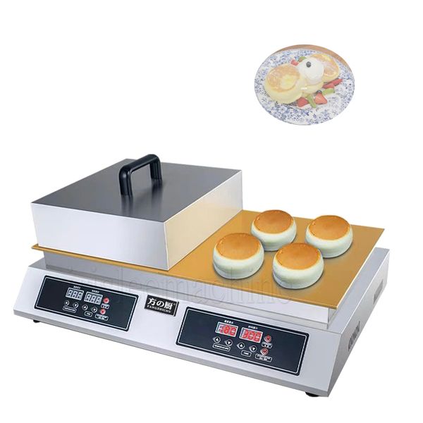 Digital Japanese Fluffy Souffle Double Pan Cakes Maker 220v Electric Souffle Machine Fluffy Pancakes machine Kitchen Equipment