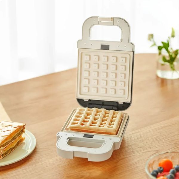 3 in 1 Breakfast Makers olayks Sand machine breakfast artifact household multifunctional small waffle toaster mini maker 231116