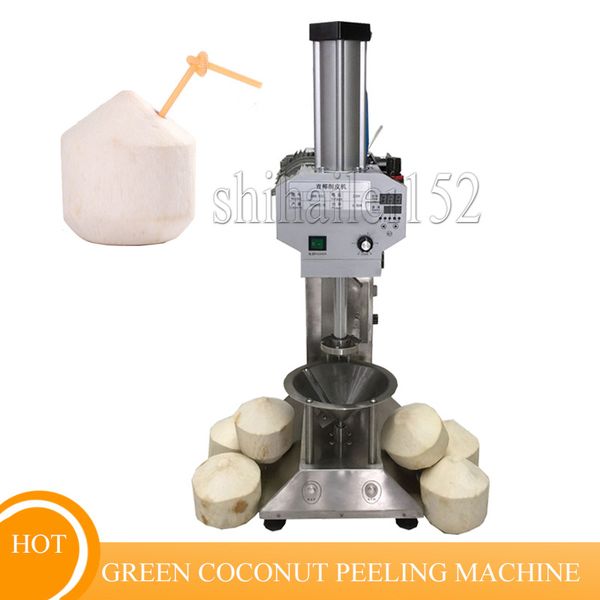Electric Green Coconut Skin Peeling Machine Coco Peel Cutting Machine