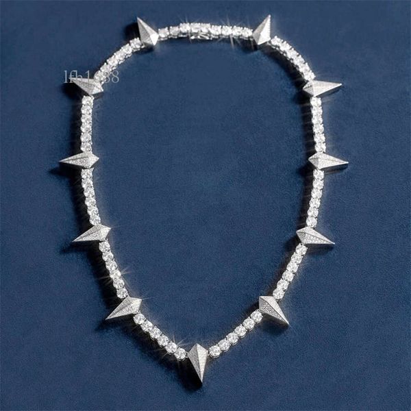 5Mm Thron Graduated Sier Hip-Hop Tennis Necklace Waterproof Women Men's Moissanite Necklace
5Mm Thron Graduated Sier Hip-Hop Tennis Necklace Waterproof Women Men's Moissanite Necklace