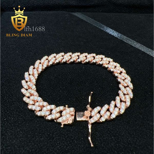 New Arrival Hip Hop Bracelet 10.4Mm 7'' 8'' 9'' S Moissanite Diamond Iced Out Cuban Bracelet
New Arrival Hip Hop Bracelet 10.4Mm 7'' 8'' 9'' S Moissanite Diamond Iced Out Cuban Bracelet